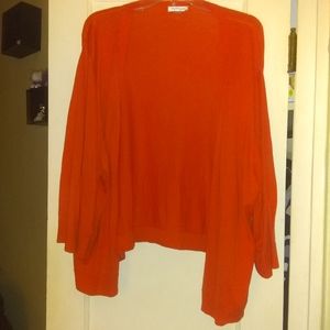 Avenue sz22 light weight Coral Cardigan Sweater